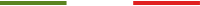 Flag of Italy with three vertical stripes.